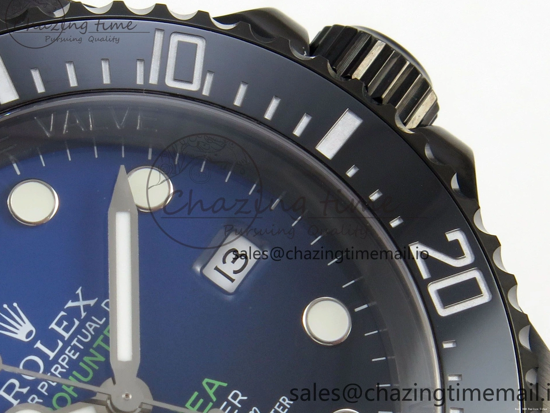 Best AAA Replica Sites Bracelet Ombre Edition 126660 Sea-Dweller 108 DLC Dial Blacken Blue Best 1:1 Durable On SH GMF 1227